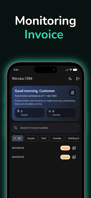 Weruka CRM Screenshot 0