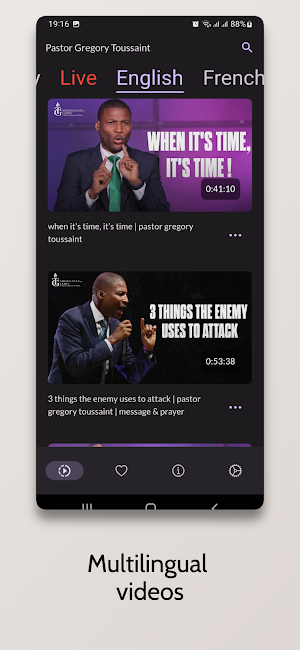 Pastor Gregory Toussaint Screenshot 3