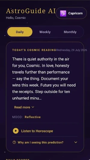 AstroGuide AI Screenshot 2