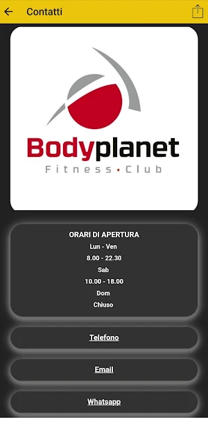 Palestra Bodyplanet Pozzuoli Screenshot 1
