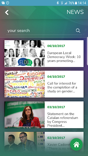 COE CongressApp Screenshot 3