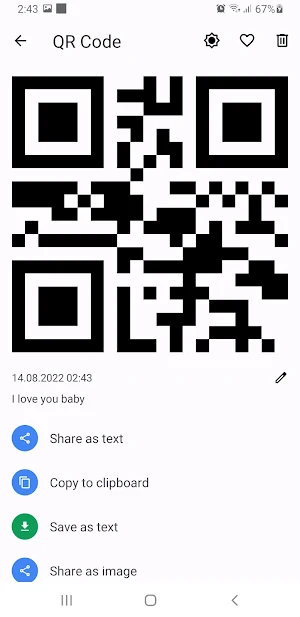 QR & Barcode Scanner Screenshot 2