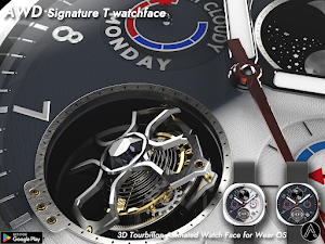 AWD Signature T watchface Screenshot 2
