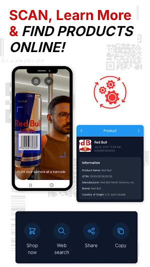 Quickscan - QR and Barcode Screenshot 1