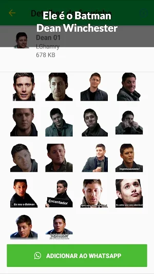 SPN Figurinhas para WhatsApp Screenshot 2