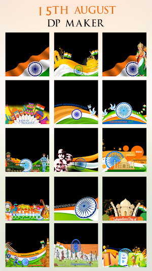 15 August DP maker : Independence day photo frame Screenshot 0