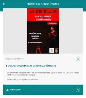 Mediana de Aragón Informa Screenshot 2