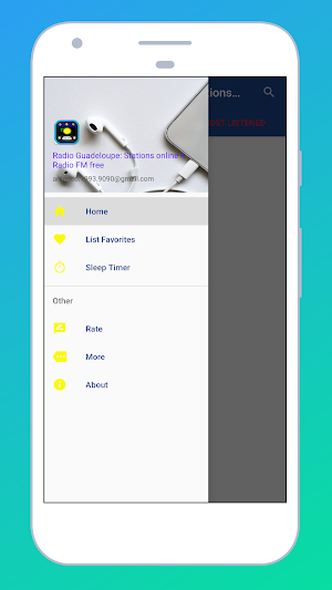 Radio Guadeloupe: Stations online + Radio FM free Screenshot 0