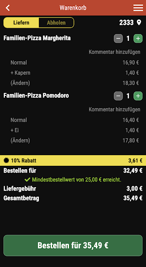 Aylaʼs Kebap Pizza Burger Screenshot 1