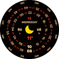 Concentric Watch Face