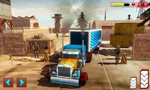 Heavy Truck Robot Giant Truck Driver Simulator Screenshot 1