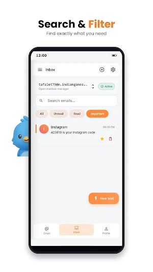 TempMail — Temporary Email Screenshot 2