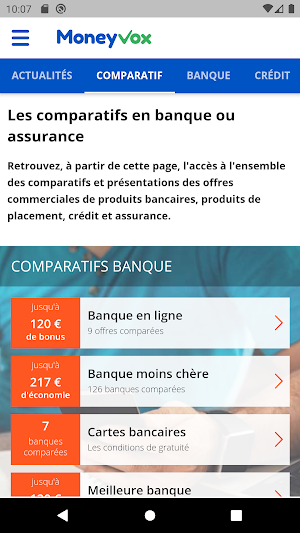 Moneyvox Screenshot 1