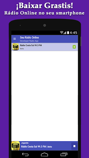 Radio Costa Sul FM - Radio Online Screenshot 1