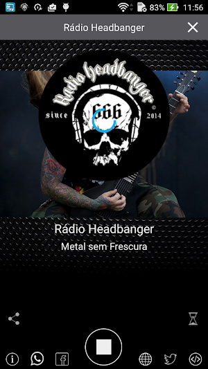 Rádio Headbanger Screenshot 0