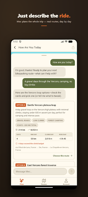 Bikepackia Screenshot 1