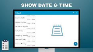 Notepad - Android TV Screenshot 2