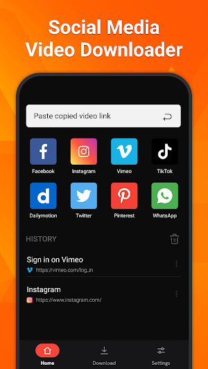 Vdownloader - All Video Saver Screenshot 2