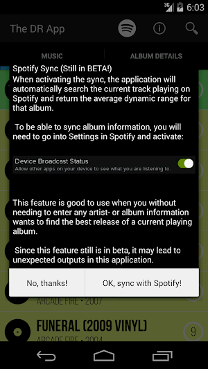 Dynamic Range App Screenshot 2