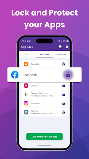 App Lock - Fingerprint lock Screenshot 3