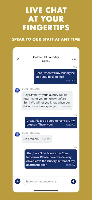 Castle Hill Laundry Screenshot 3