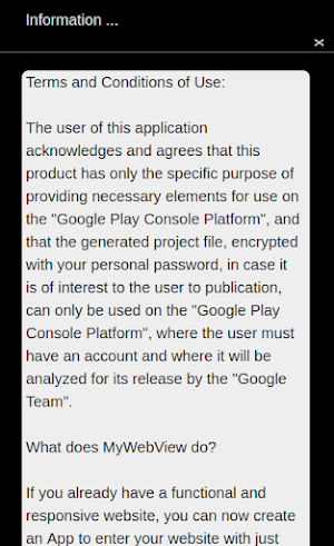 MyWebView Screenshot 1