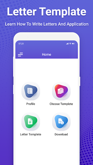 Letter Templates Offline Screenshot 0
