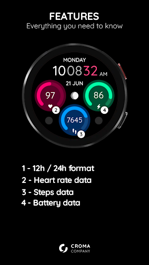 Watcher Watch Face Screenshot 2