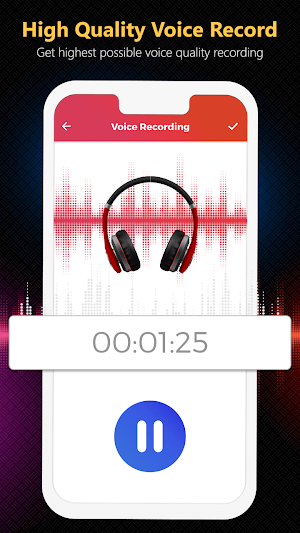 Voice Recorder & Notes - Unlimited, No Time Limit Screenshot 1