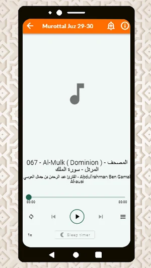 Abdurrahman Al Ausy MP3 Quran Screenshot 1