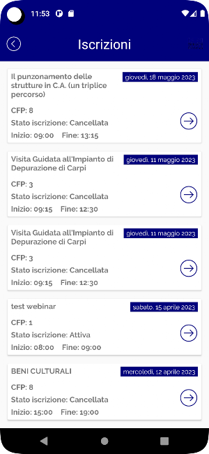 Ordine Ingegneri Modena Screenshot 0