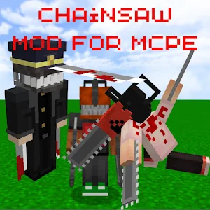 Chainsaw Mod For Minecraft PE Screenshot 0