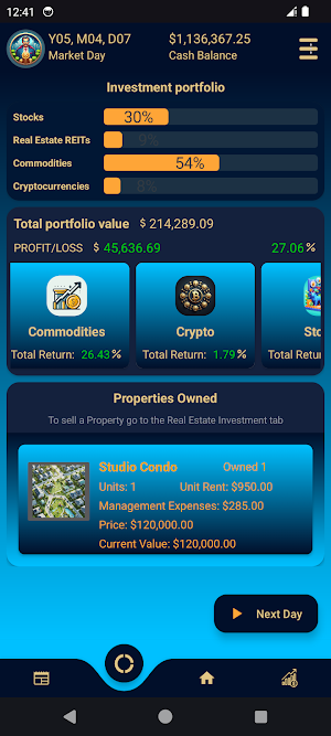 Hero Investor Screenshot 2