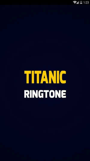 Titanic ringtone free Screenshot 0