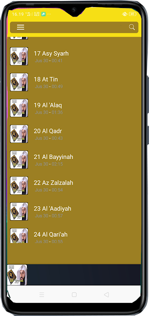 Al Quran Jus 30 Screenshot 0