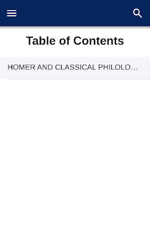 Homer and Classical Philology - Public Domain Screenshot 0