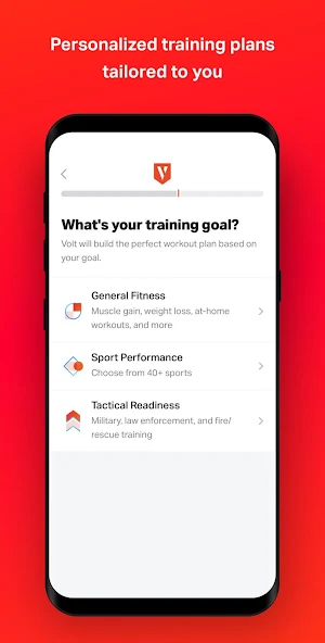 Volt: Gym & Home Workout Plans Screenshot 1