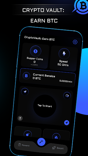 Crypto Vault : Earn BTC Screenshot 1