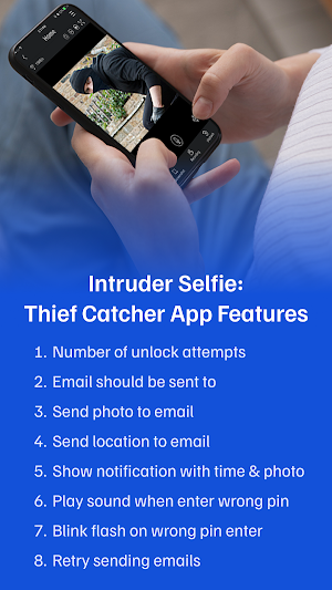 Intruder Selfie:Thief Catcher Screenshot 0
