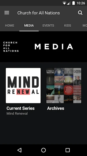 Church for All Nations App Screenshot 1