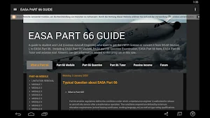 EASA PART 66 Screenshot 1