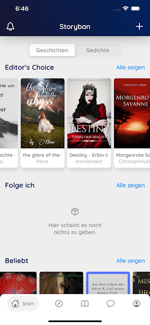 Storyban 🥳🎉 Bücher und Geschichten schreiben 📖 Screenshot 0