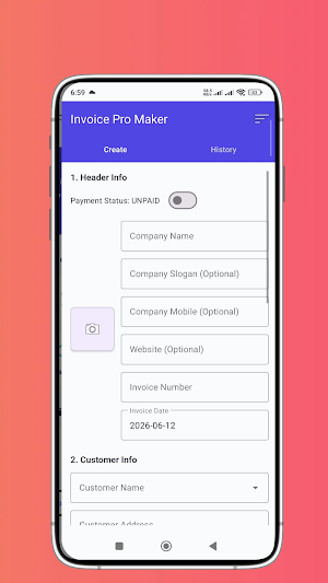 Invoice Maker PDF Screenshot 2