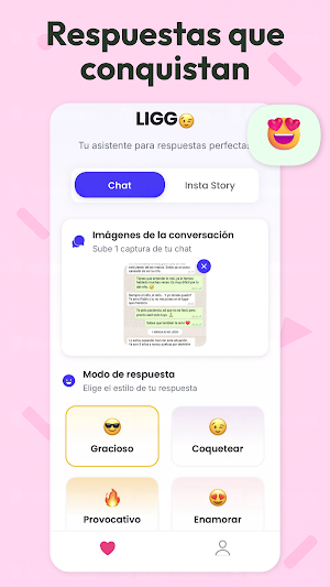Liggo: Respuestas con IA Screenshot 1