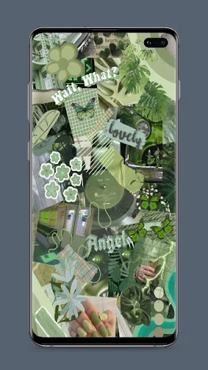Sage green aesthetic Wallpaper Screenshot 2