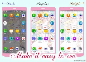 Wallpaper Flowery Kiss Screenshot 2
