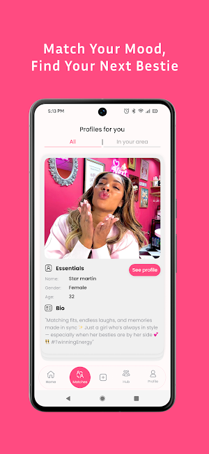 NextBestie Screenshot 1