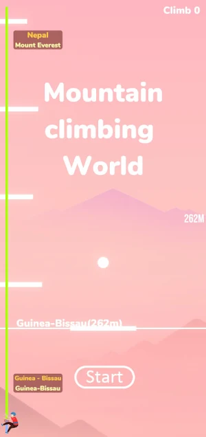 Mountain Climbing World Screenshot 0