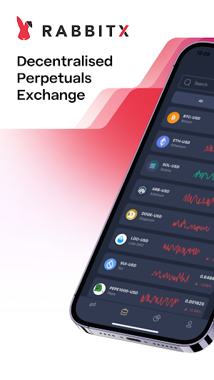RabbitX DEX Trade Crypto Perps Screenshot 0
