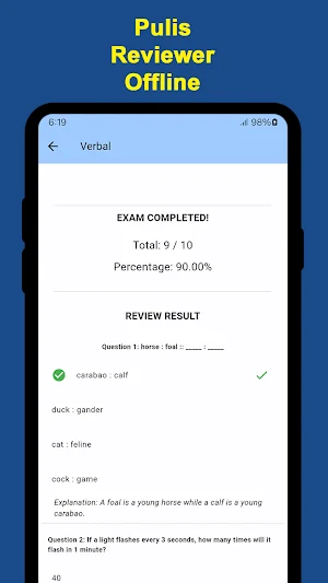 Pulis Reviewer Offline Screenshot 3